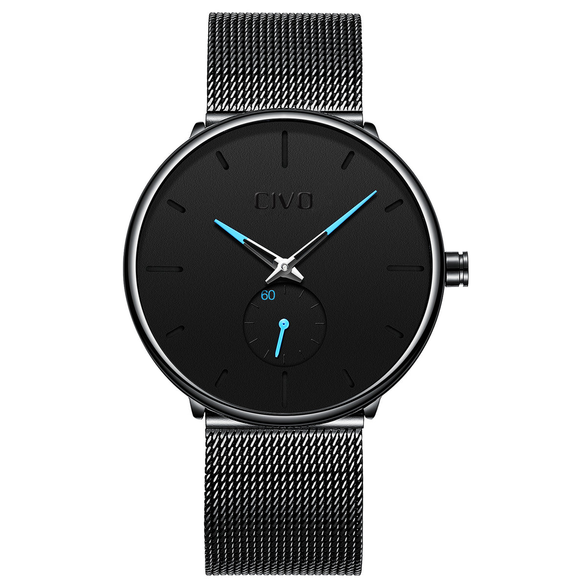 0124C Quartz Men Watch Mesh Band Fashion