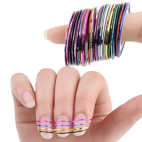 Colorful Mix Nail Art Stickers