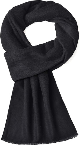 Scarves Thick Cashmere Scarf For Men's Warm Soft Wool Cold Weather Scarf For Winter Autumn