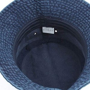 Vintage Cotton Bucket Hat Washed Retro Outdoor Fishing Sun Hat