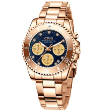 Load image into Gallery viewer, Chronograph Women Watch | Stainless steel Band | 8124C