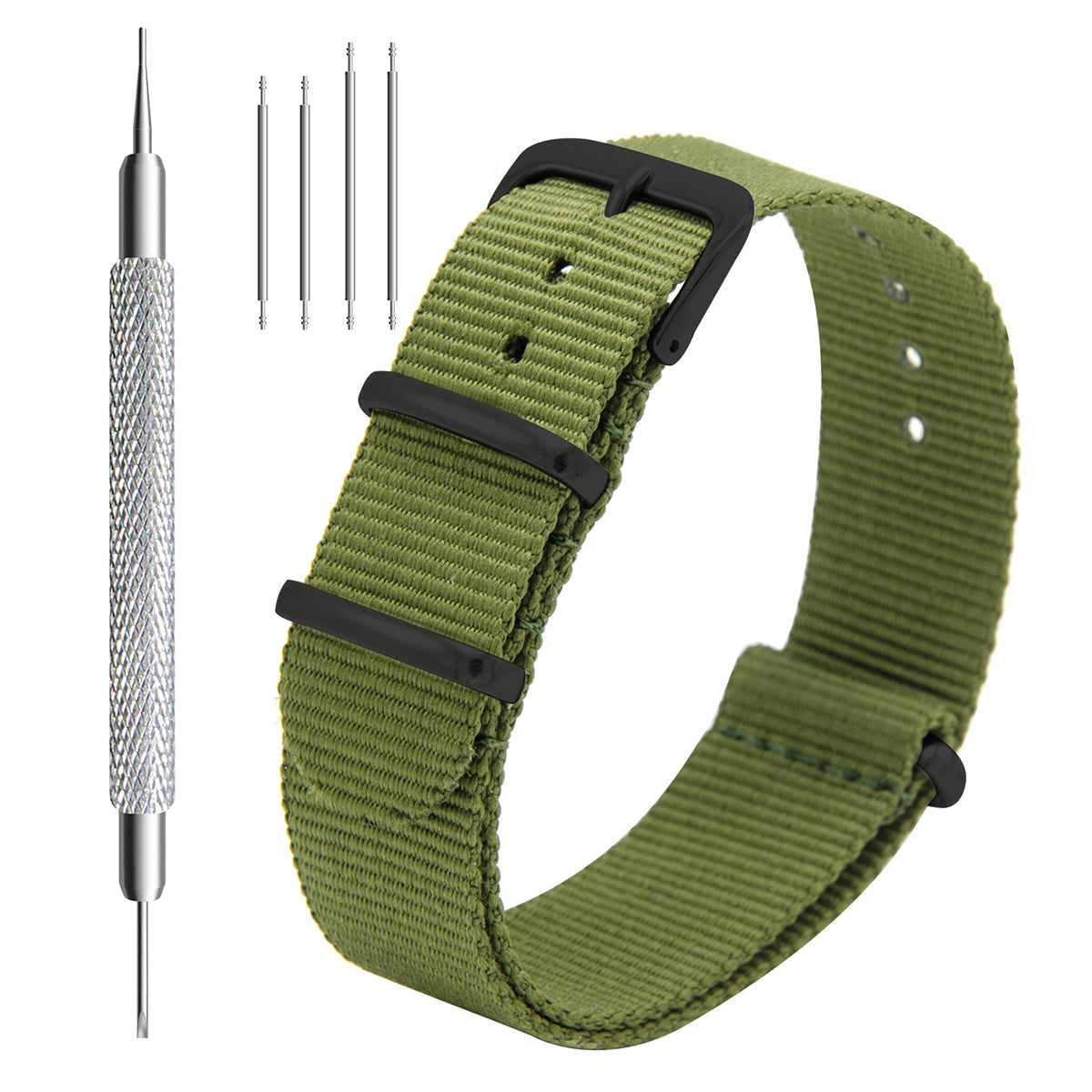 Premium Nylon Straps-4 Colors Olive