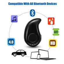 Load image into Gallery viewer, Mini Wireless Bluetooth Earphone in ear Sports Headset Earphones Earpiece with Mic for iPhone Xiaomi Samsung HTC All smartphones