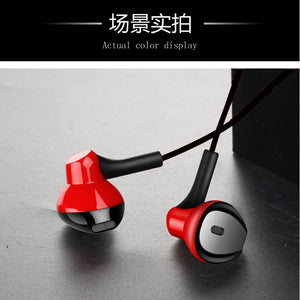 Newest Super Bass Stereo Universal 3.5mm In-Ear Earphone Sport 3 Color Headset With Headphone For Iphone For Cellphone